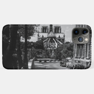 Capa Para iPhone 11 Pro Max Vintage França Paris notre dame ilha saint louis