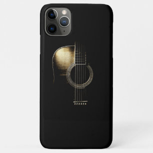 Capa Para iPhone 11 Pro Max Violão Acústico Lite