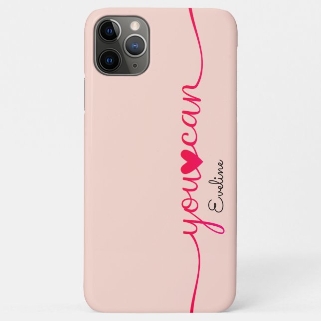 Capa Para iPhone 11 Pro Max Você pode (Verso)
