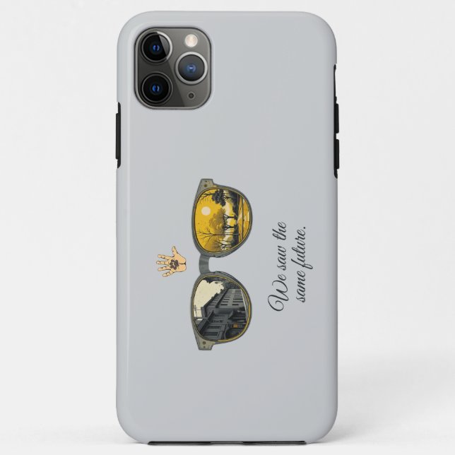 Capa Para iPhone 11 Pro Max We saw the same future (Verso)
