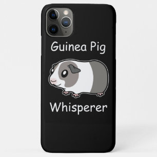 Capa Para iPhone 11 Pro Max Whisperer de Suíno-guineense