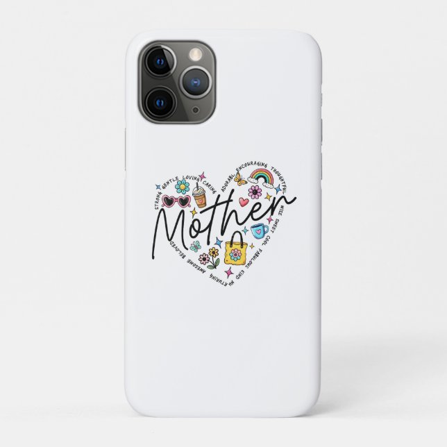 Capa Para iPhone 11 Pro Melhor Mãe Nunca (Verso)