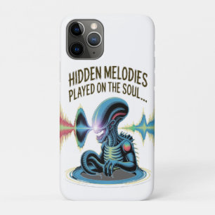 Capa Para iPhone 11 Pro melodia oculta sobre a alma