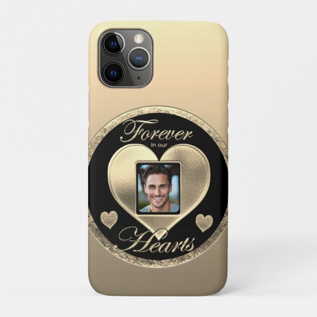Capa Para iPhone 11 Pro Memorial Fotográfico Personalizado em Memória Ador (Verso)