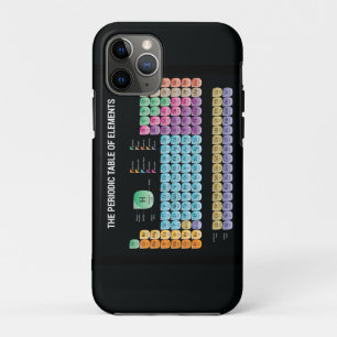 Capa Para iPhone 11 Pro mesa periódica de elementos