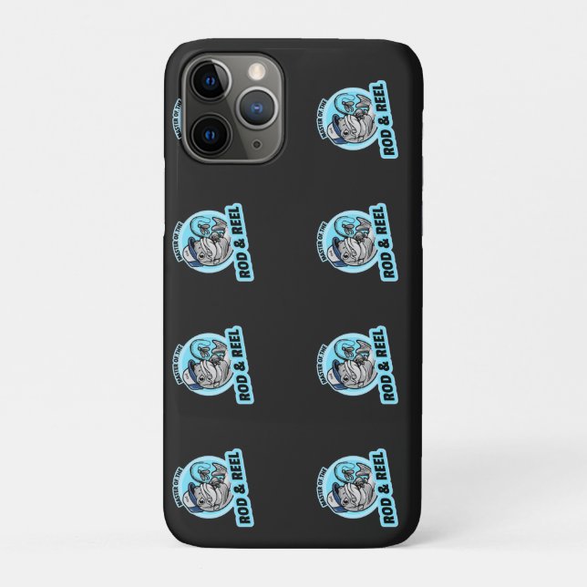 Capa Para iPhone 11 Pro Mestre da Estrada e da Linha de Pesca (Verso)