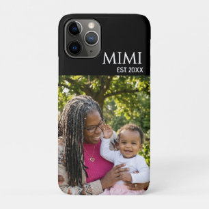 Capa Para iPhone 11 Pro Mimi Estabeleceu Foto de Caps Clássicos da Vovó
