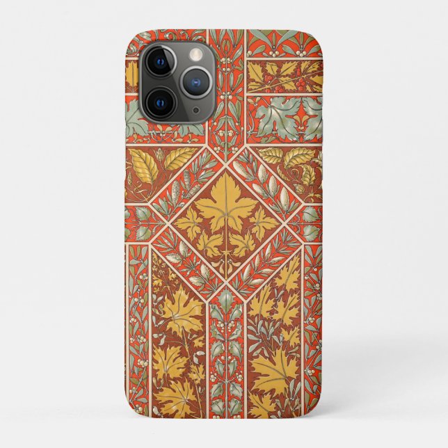 Capa Para iPhone 11 Pro MiniPhone Dourado Antiquado/iPad (Verso)