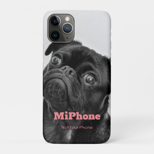 Capa Para iPhone 11 Pro Miphone (Meu Telefone) (Verso)