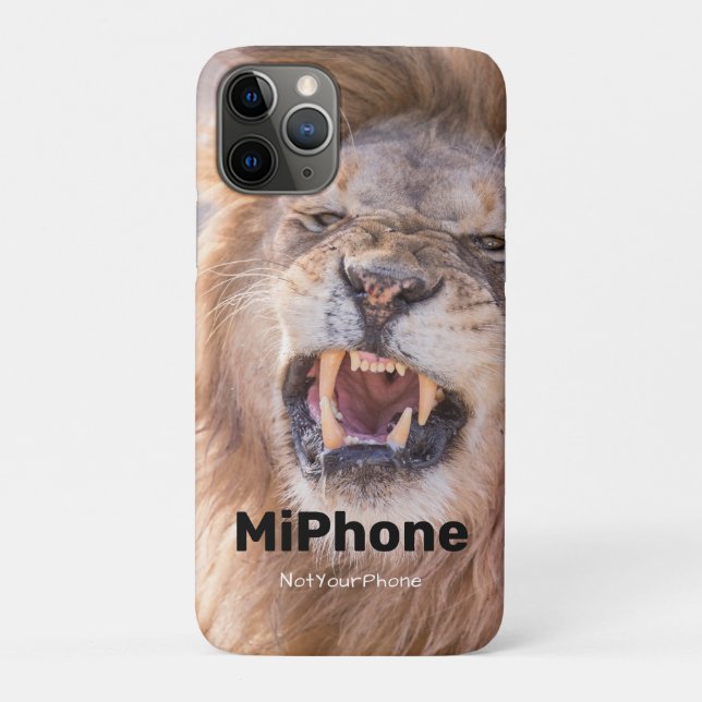 Capa Para iPhone 11 Pro Miphone (Meu Telefone) (Verso)