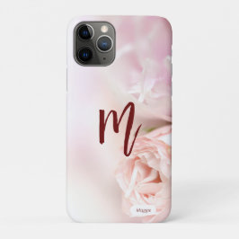 Capa Para iPhone 11 Pro Monograma de fotos personalizado