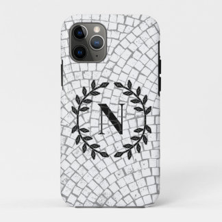 Capa Para iPhone 11 Pro Monograma de Impressão Mosaico