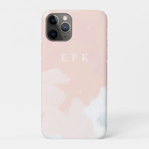 Capa Para iPhone 11 Pro Monograma do Pastel Springtime