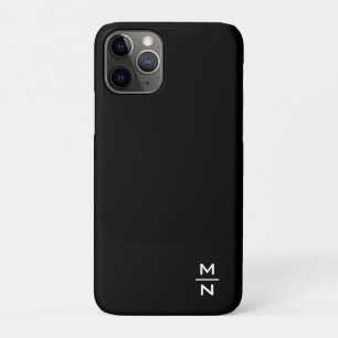 Capa Para iPhone 11 Pro Monograma pessoal personalizável