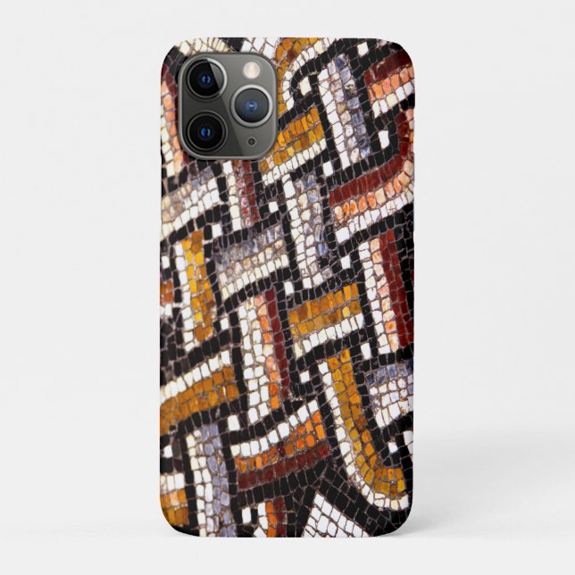 Capa Para iPhone 11 Pro Mosaico Romano de Outono (Verso)