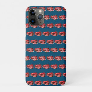 Capa Para iPhone 11 Pro Motores De Fogo Vermelho,