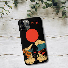 Capa Para iPhone 11 Pro Mountain Adventure Rider