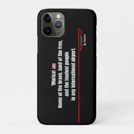 Capa Para iPhone 11 Pro 'Murica! Patriótico Divertido 