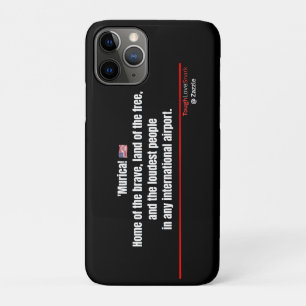 Capa Para iPhone 11 Pro 'Murica! Patriótico Divertido