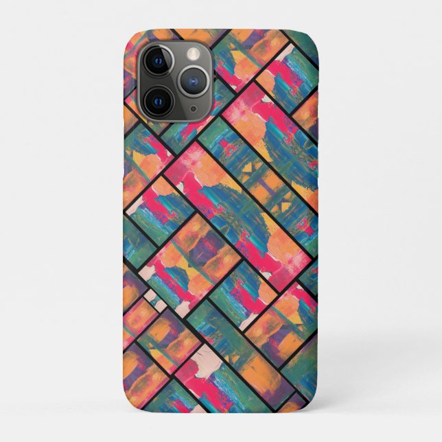 Capa Para iPhone 11 Pro Na moda Art Paint (Verso)