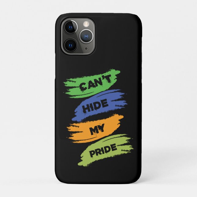 Capa Para iPhone 11 Pro Não consigo esconder meu orgulho | LGBTQ | ORGULHO (Verso)