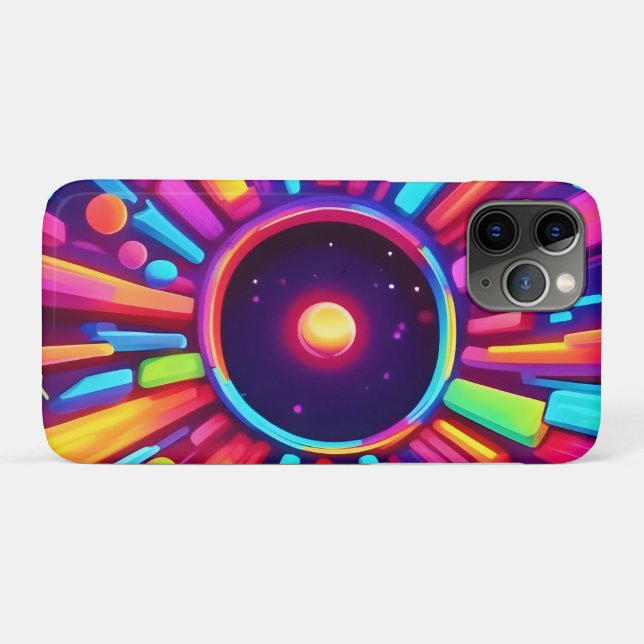 Capa Para iPhone 11 Pro Nebula Burst: Caleidoscópio Cósmico (Verso (horizontal))