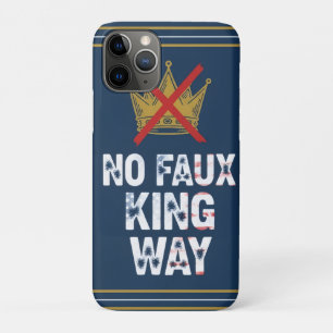 Capa Para iPhone 11 Pro Nenhum Caminho do Rei Falso