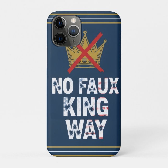 Capa Para iPhone 11 Pro Nenhum Caminho do Rei Falso (Verso)