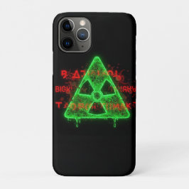 Capa Para iPhone 11 Pro Neon Fallout