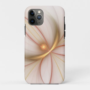 Capa Para iPhone 11 Pro Nobre Arte Fractal De Cobre E Dourada Abstrato mod