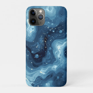 Capa Para iPhone 11 Pro noite azul estrelada