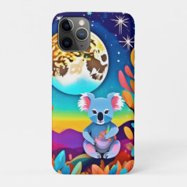 Capa Para iPhone 11 Pro Noite de Lua de Koala
