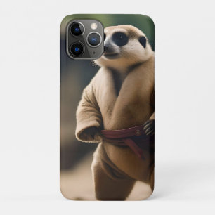 Capa Para iPhone 11 Pro O Poderoso Suricata: Desafio de Sumô,