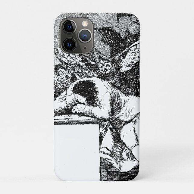 Capa Para iPhone 11 Pro O Sono Da Razão Produz Monstros, Goya (Verso)
