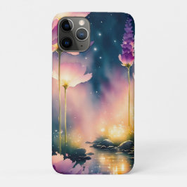 Capa Para iPhone 11 Pro Obra de Arte Cosmos floresce