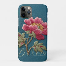 Olhar Embroidered Floral Bloom