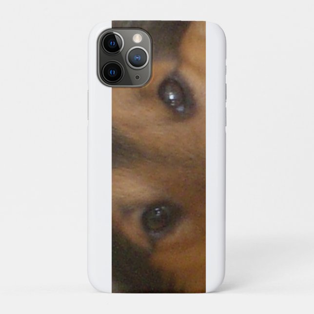 Capa Para iPhone 11 Pro Olhos de Shetland Sheepdog (Verso)