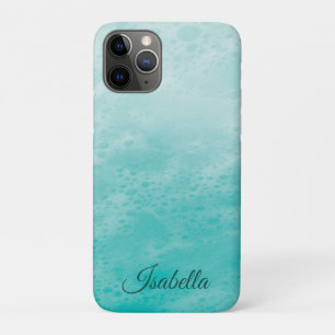 Capa Para iPhone 11 Pro Ondas Turquesas Oceânicas