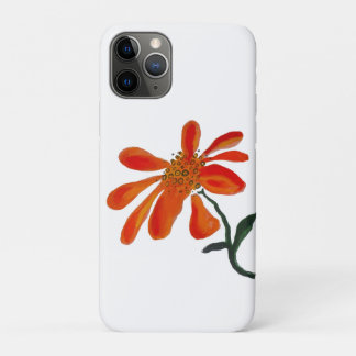Capa Para iPhone 11 Pro Orange flower by Lydia's Art Sangria