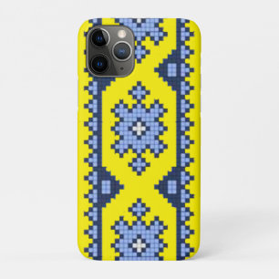 Capa Para iPhone 11 Pro ornamentos nacionais de bordados ucranianos kosnad