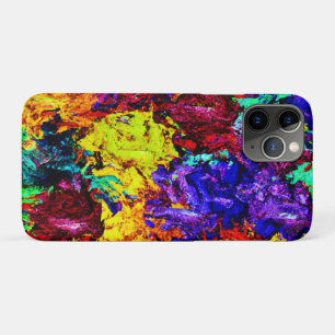 Capa Para iPhone 11 Pro Padrão Abstrato Colorido Deslumbrante
