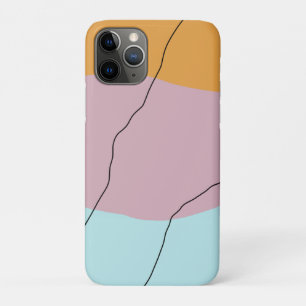 Capa Para iPhone 11 Pro Padrão abstrato geométrico mínimo moderno