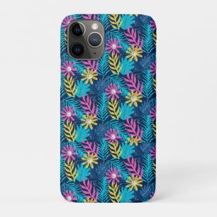 Capa Para iPhone 11 Pro Padrão De Abstrato De Desenho De Mão Com Plantas-8