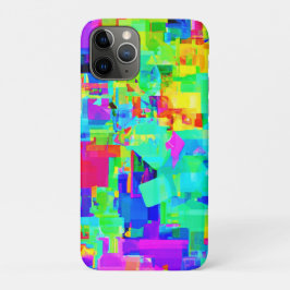 Capa Para iPhone 11 Pro Padrão de Abstrato vibrante