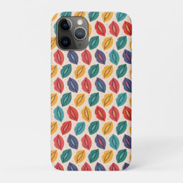 Capa Para iPhone 11 Pro Padrão de Beijo