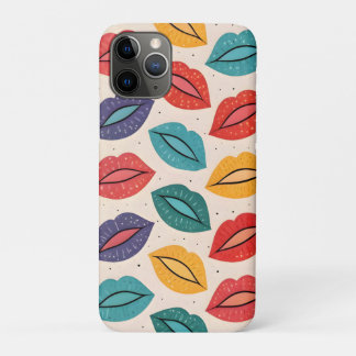 Capa Para iPhone 11 Pro Padrão de Beijo