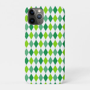 Capa Para iPhone 11 Pro Padrão de forma de diamante do dia de Patrick-5748