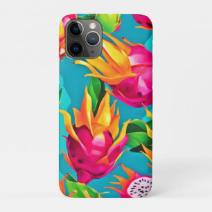 Capa Para iPhone 11 Pro Padrão de Fruta de Dragoon Vibrante