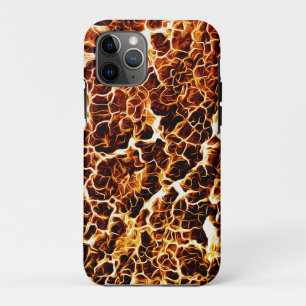 Capa Para iPhone 11 Pro Padrão de incêndio legal