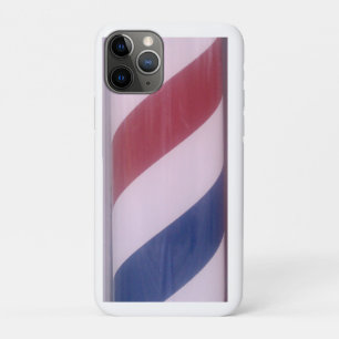 Capa Para iPhone 11 Pro Padrão de Poste de Barbeiro